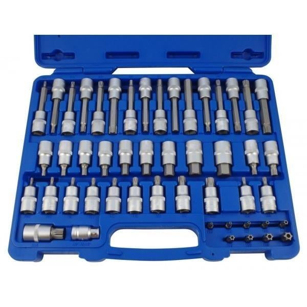Bit- en bitdoppenset 1/2 duims 49-delig, Ophalen of Verzenden, Nieuw
