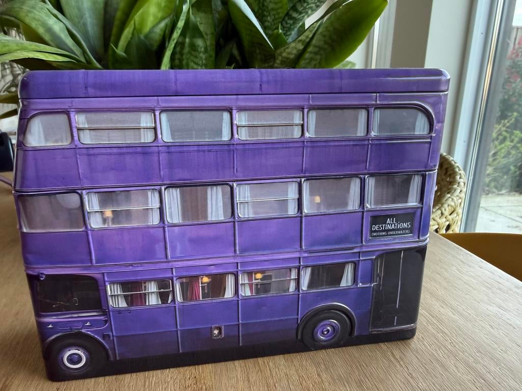 Harry potter spaarpot blik, Ophalen, Gebruikt