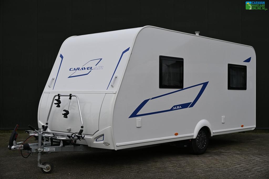 Caravelair Alba 472 '25 (deel)voortent|Mover|Fietsdr. NWST, Caravans en Kamperen, Bedrijf, Ringverwarming, 5 tot 6 meter, Caravelair