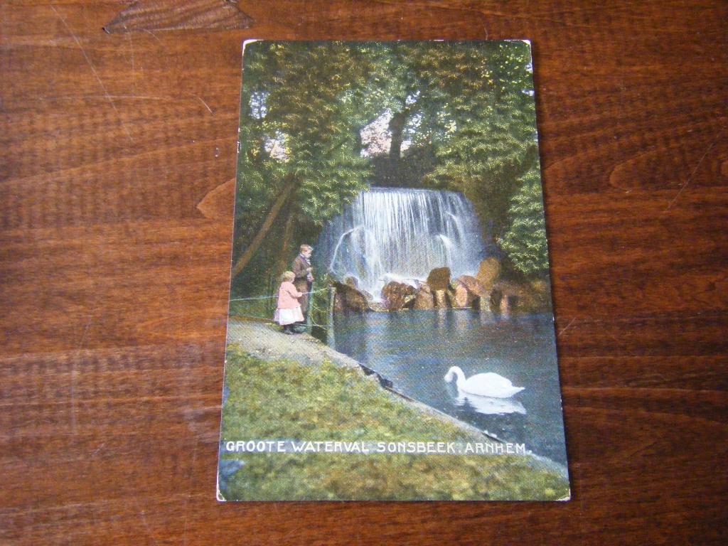 T37 - Arnhem - Sonsbeek - Zwaan - 1915 - Mooi/Oud, Ophalen of Verzenden, Voor 1920, Gelderland