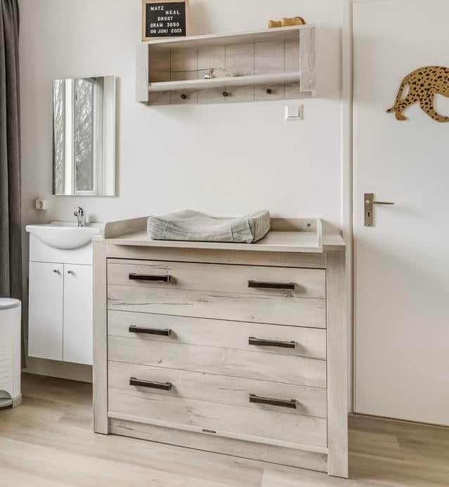 Complete Kidsmill babykamer set - Ledikant, Commode, Kast, Ophalen, Gebruikt, Jongetje of Meisje