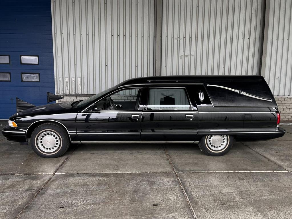 Chevrolet Caprice Begrafenisauto Rouwauto V8, Automaat, Chevrolet, Zwart, Origineel Nederlands