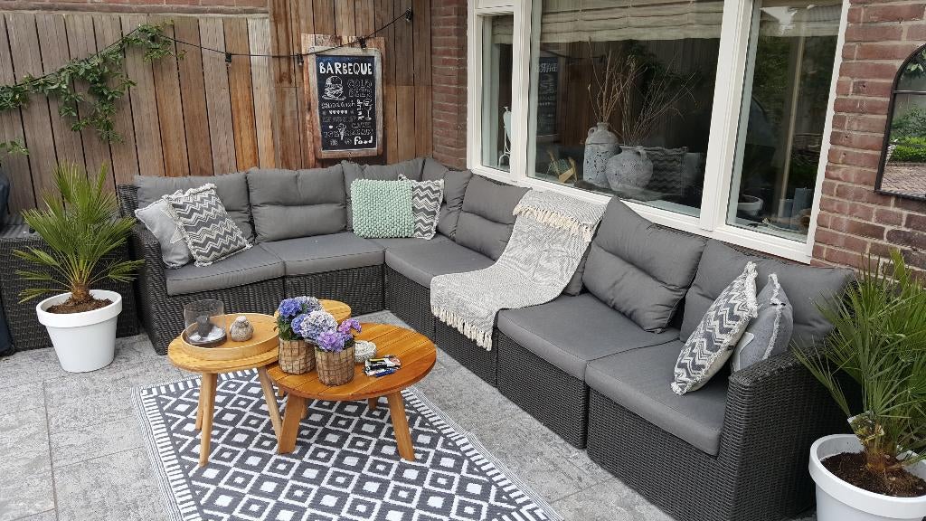 In goede staat loungeset Kees Smit Tuinmeubelen, Ophalen, Kunststof, Gebruikt, Loungeset