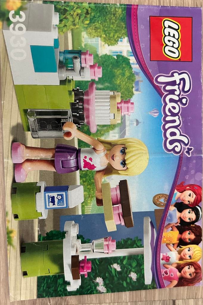 #3930-Stephanie’s buitenkeuken, lego friends, Kinderen en Baby's, Ophalen of Verzenden, Zo goed als nieuw, Complete set, Lego