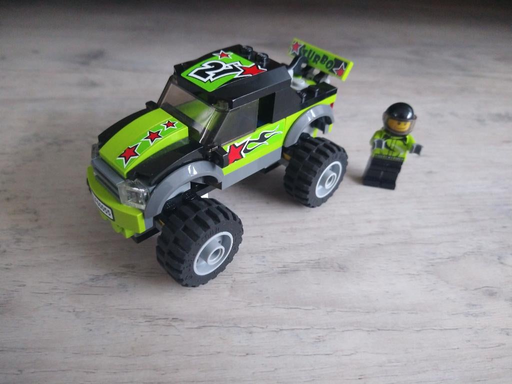Lego City 60146 Stunttruck Monster Truck, Ophalen of Verzenden, Zo goed als nieuw, Complete set, Lego