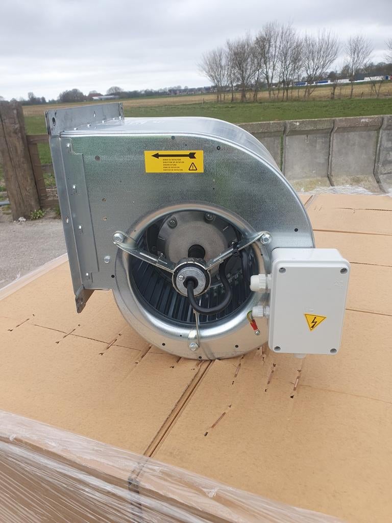 Centrifugaalventilator  Nicotra Gebhardt DDM 7/9 E6G3304, Doe-het-zelf en Verbouw, Ventilatie en Afzuiging, Ophalen of Verzenden