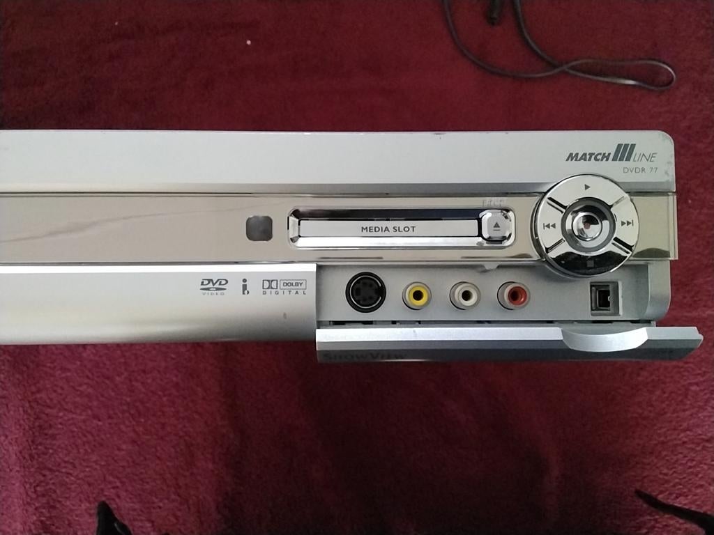 Philips Match Line DVDR 77 DVD-recorder, Ophalen of Verzenden, Gebruikt, Dvd-recorder, Philips