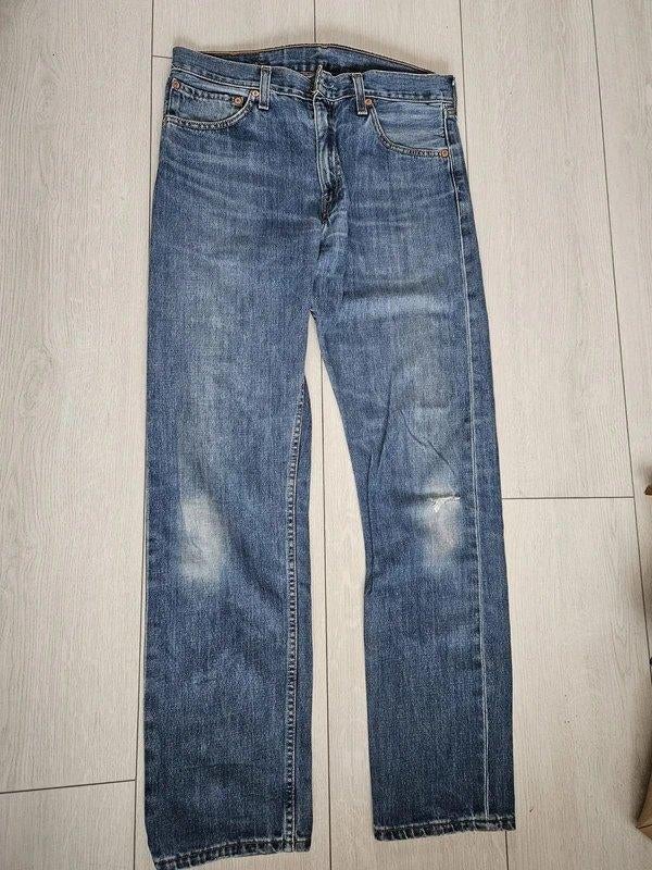 Authentic Levi’s 505 W34, Kleding | Heren, Spijkerbroeken en Jeans, Zo goed als nieuw, W33 - W34 (confectie 48/50), Blauw, Ophalen of Verzenden