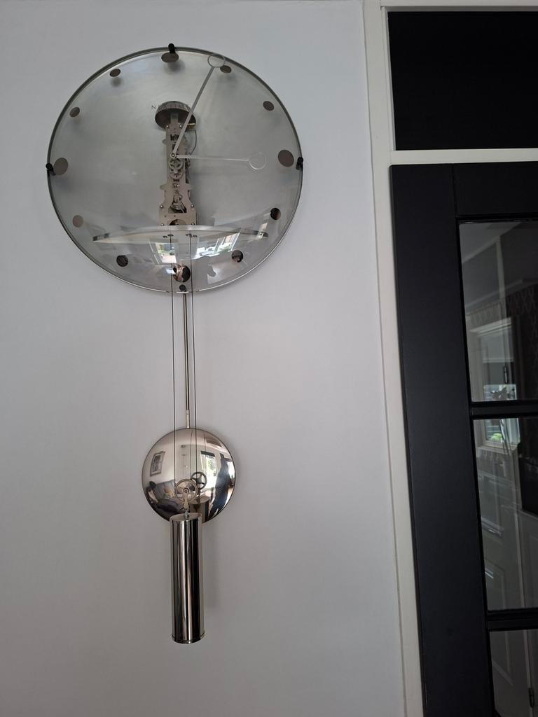 Nextime wandklok Beauty, Huis en Inrichting, Woonaccessoires | Klokken, Ophalen, Zo goed als nieuw, Analoog, Wandklok