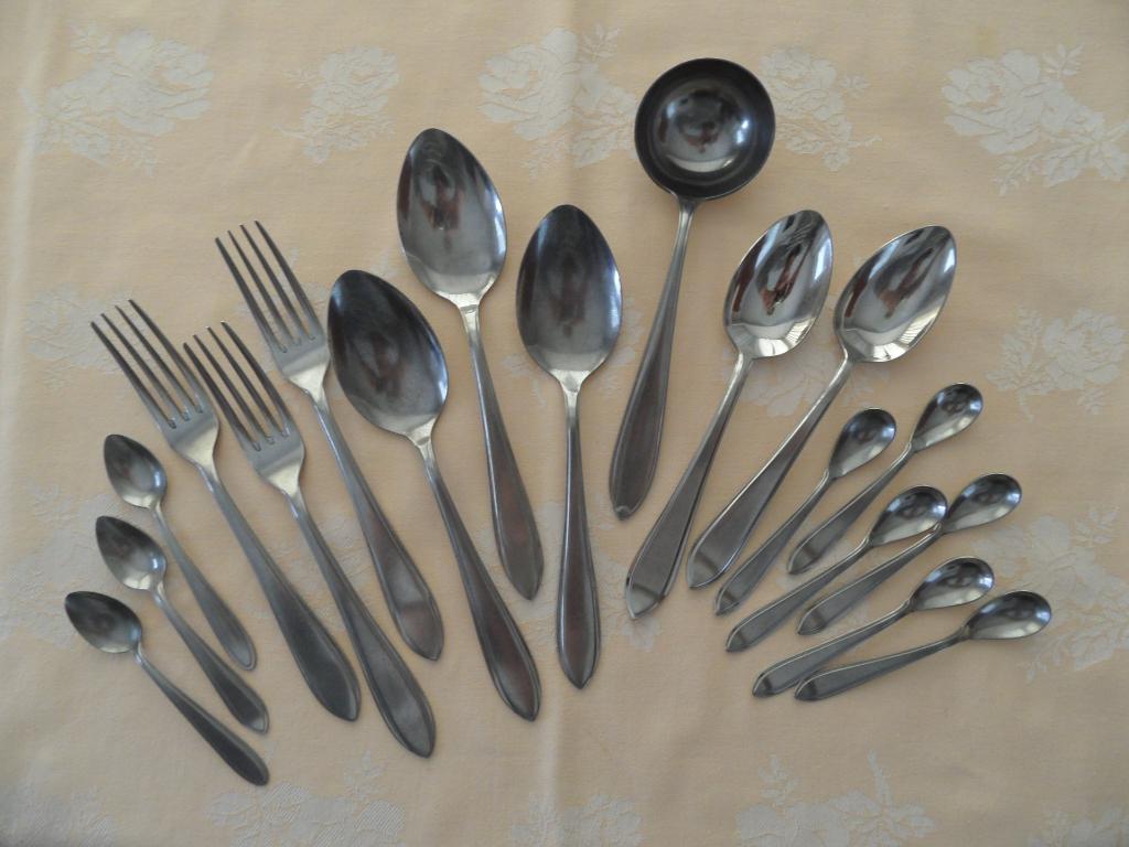 28 vorken, eetlepels, koffielepels, juslepel, dessertlepels, Ophalen of Verzenden