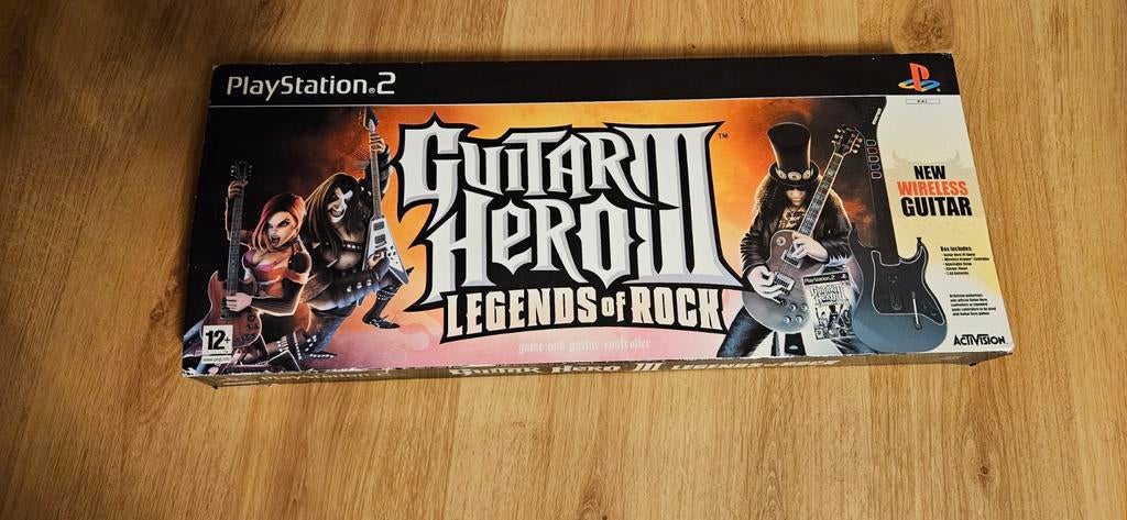 Guitar Hero III: Legends of Rock - PS2, Muziek, 1 speler, Ophalen of Verzenden, Zo goed als nieuw