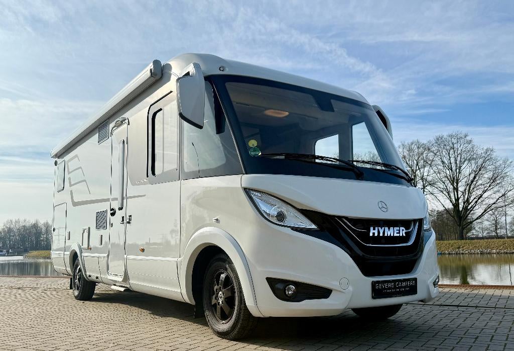 Hymer BML-I 780 Mercedes integraal enkele bedden nieuwstaat, Achteruitrijcamera, Vloeistofverwarming, Bedrijf, Diesel