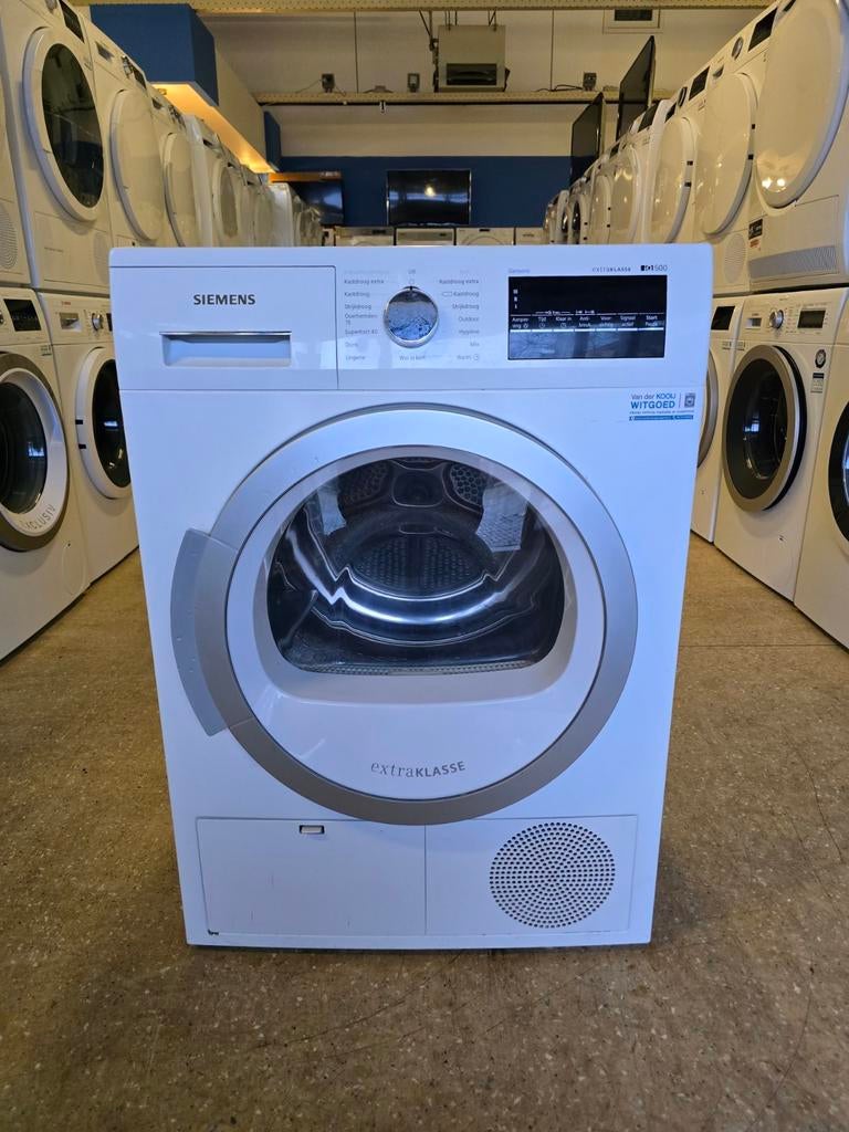 Siemens IQ 500 condensdroger | 8 kilo | Gratis thuis 🚚✅️, Ophalen, Jirnsum, Anti-kreukfase, 8 tot 10 kg