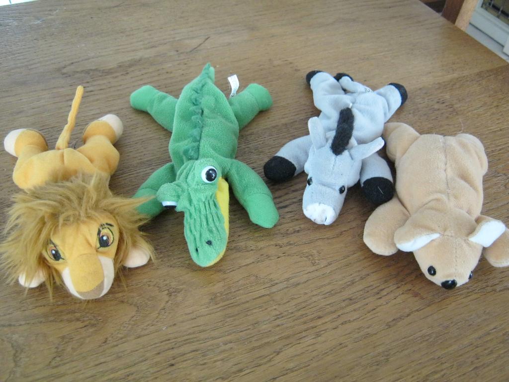 Knuffels van AH paardje, muis, krokodil, leeuw, Verzamelen, Ophalen of Verzenden, Nieuw