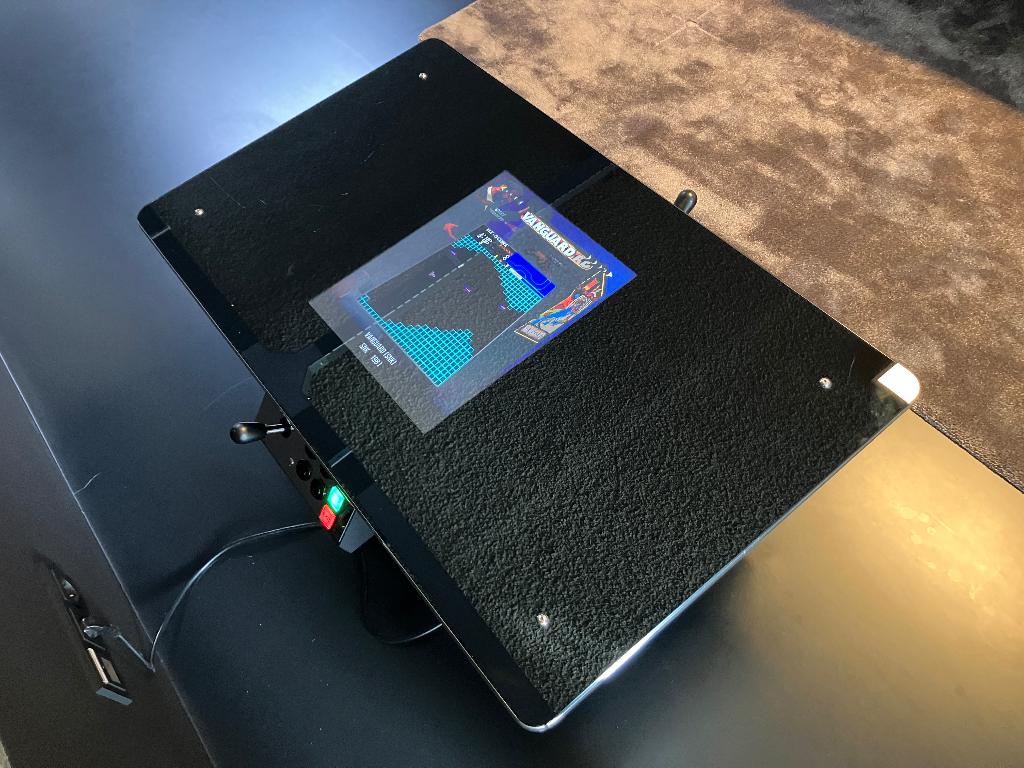 Arcade cocktail salon tafel 2 player mancave, Ophalen, Gebruikt, 100 tot 150 cm, 50 tot 75 cm