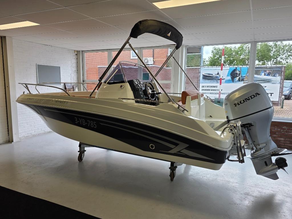 Prins 500 Open 2018 | Honda 100 Fourstroke | Netjes, Watersport en Boten, Vis- en Consoleboten, Gebruikt, Quicksilver, Quicksilver