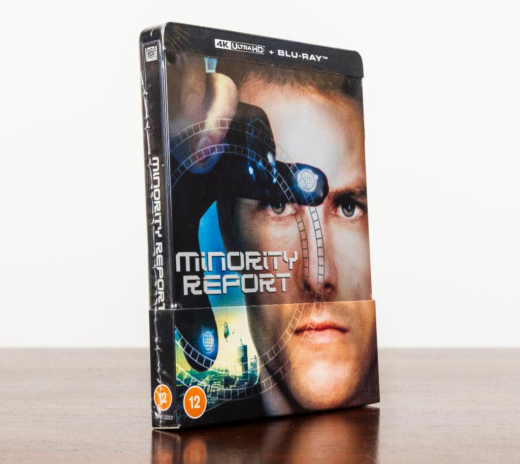 Minority Report 4K UHD + Blu-Ray STEELBOOK (UK Import), Cd's en Dvd's, Blu-ray, -, -, Science Fiction en Fantasy, Ophalen of Verzenden