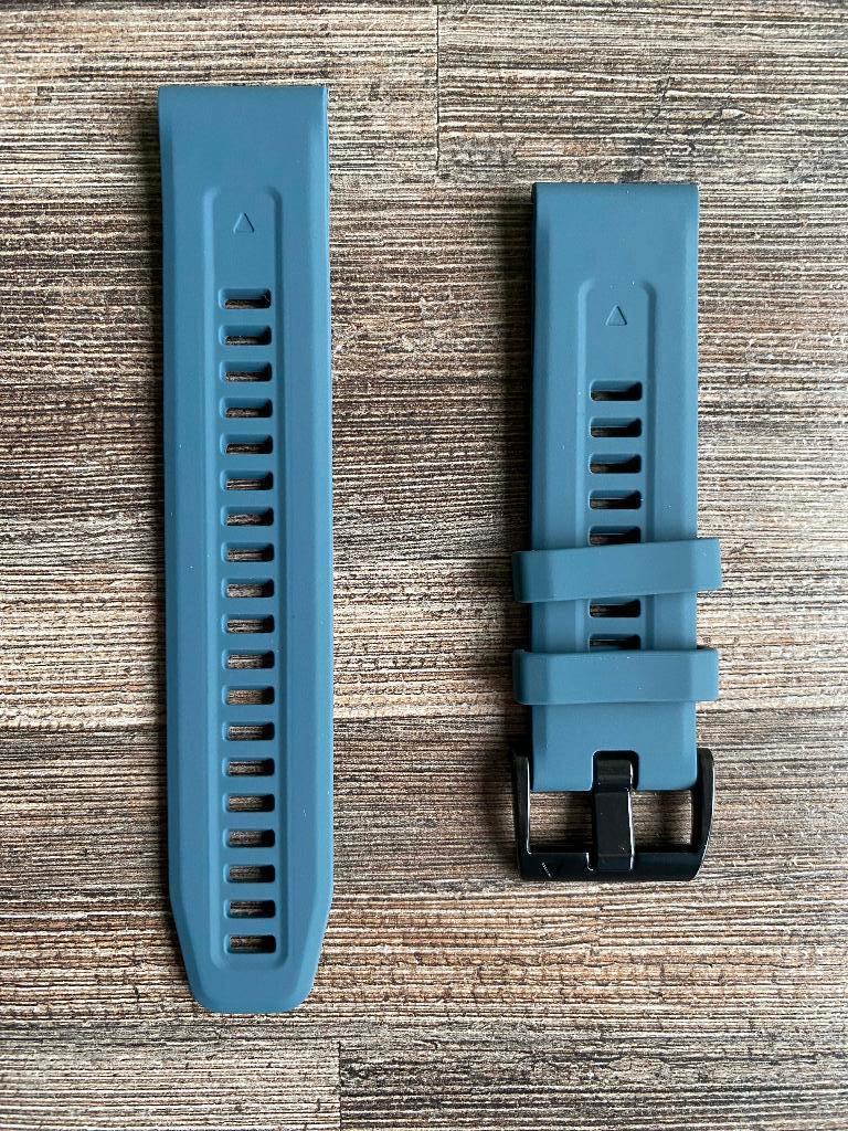 25018 Polsbanden Quickfit Garmin 22mm, nieuw, Blauw, Garmin, Nieuw, Ophalen of Verzenden