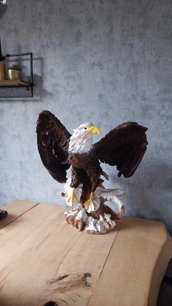 Grote Adelaar beeld kan binnen/buiten, Ophalen, Kunststof