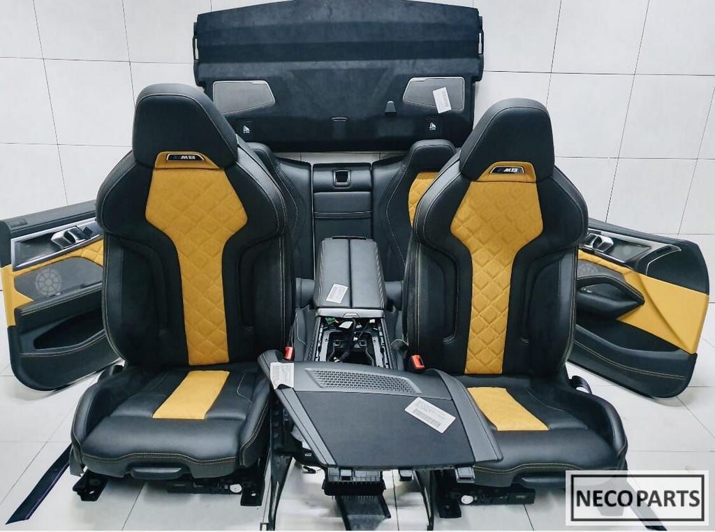 BMW 8 SERIE M8 F92 INTERIEUR BEKLEDING STOELEN DEURPANEEL, Ophalen, Gebruikt