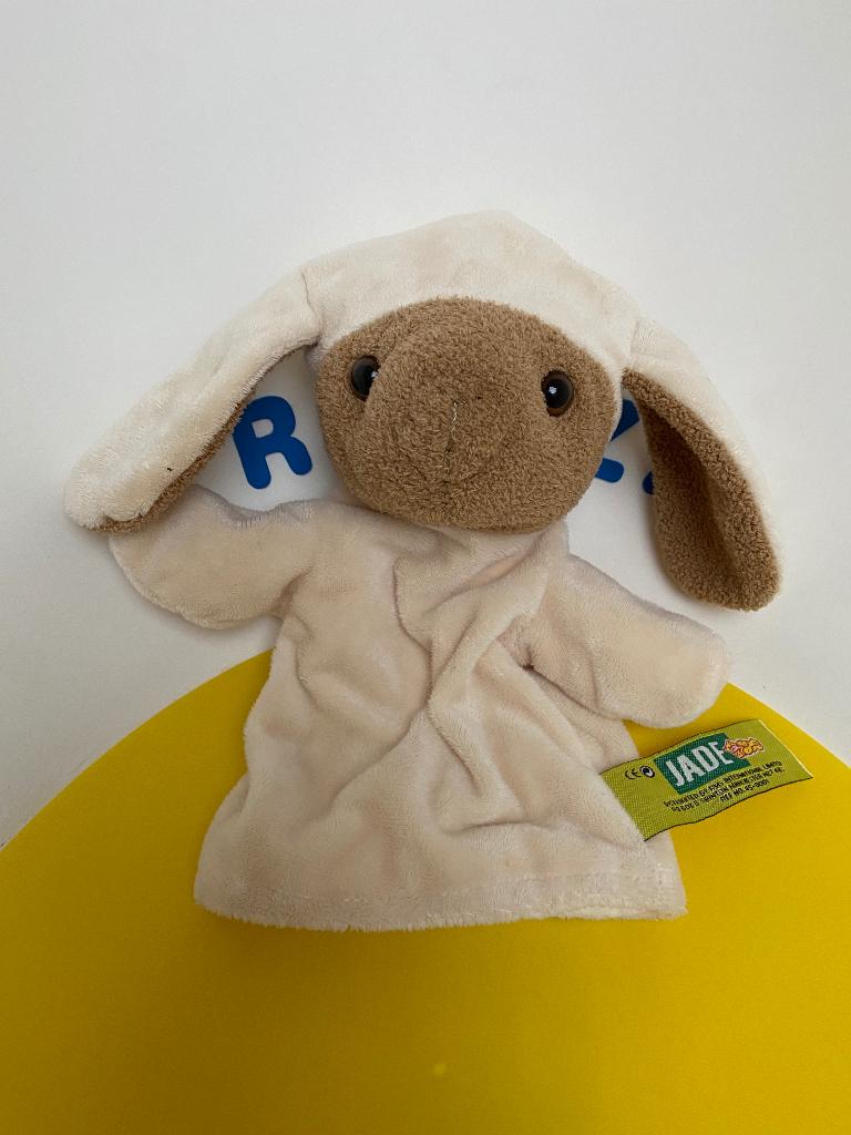 5060 Jade handpop schaap, Ophalen of Verzenden, Zo goed als nieuw, Overige typen