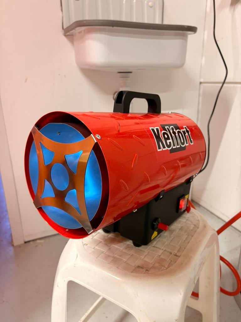 15kw warmtekanon kelfort, 30 tot 80 cm, Minder dan 60 cm, Ophalen of Verzenden, 800 watt of meer