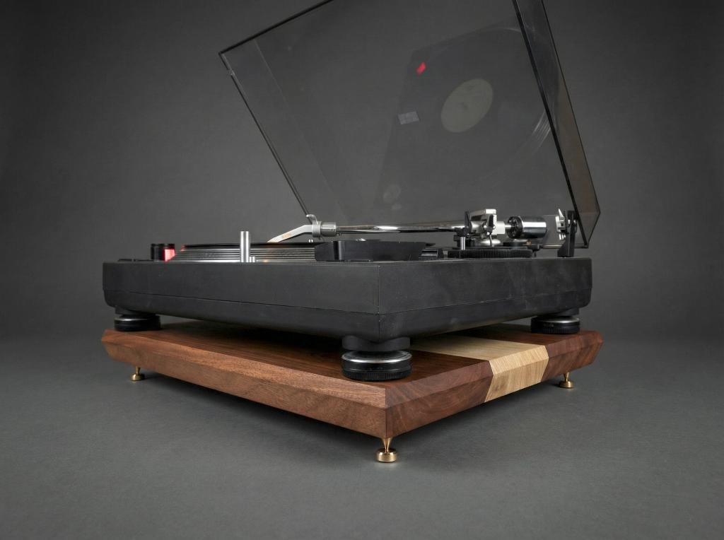 Resonantieplaat 'Dizzy' | Breng je vinyl tot leven, Audio, Tv en Foto, Platenspelers, Overige merken, Nieuw, Platenspeler-onderdeel