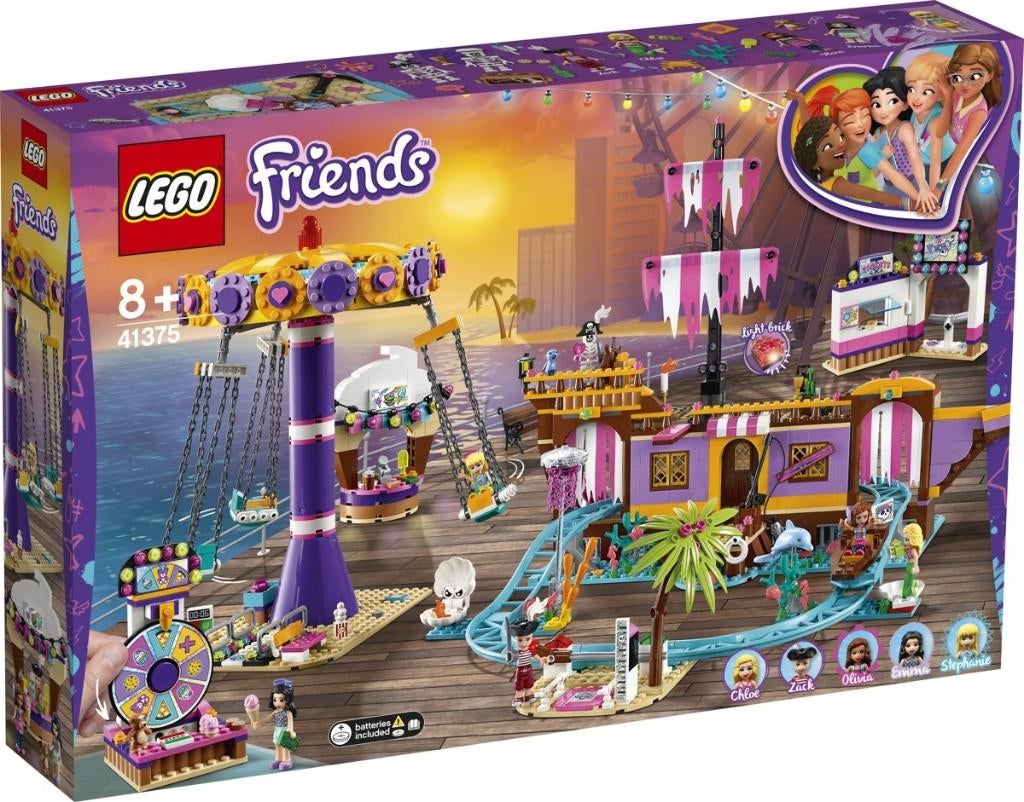 Lego Friends 41375 Heartlake Pier met kermisattracties NIEUW, Lego, Lego, Nieuw, Ophalen of Verzenden