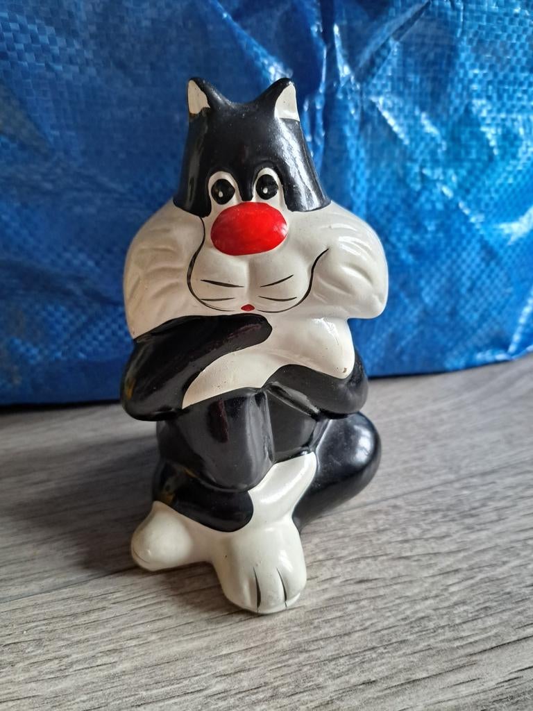 Stenen beeldje Sylvester, Ophalen of Verzenden, Zo goed als nieuw, Dier