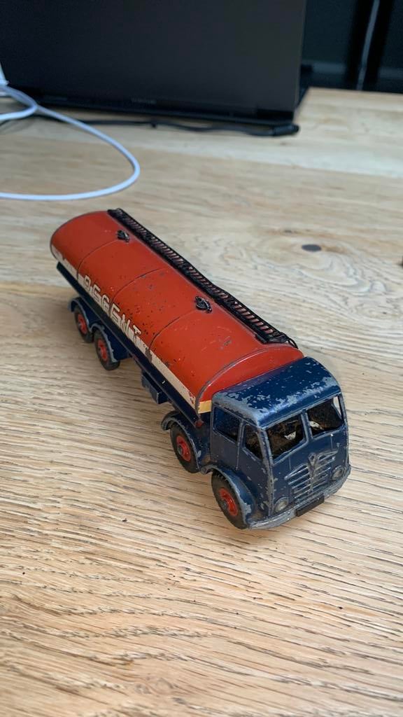 Dinky Toy Foden Regent tankwagen, Hobby en Vrije tijd, Modelauto's | 1:50, Ophalen of Verzenden, Gebruikt, Bus of Vrachtwagen