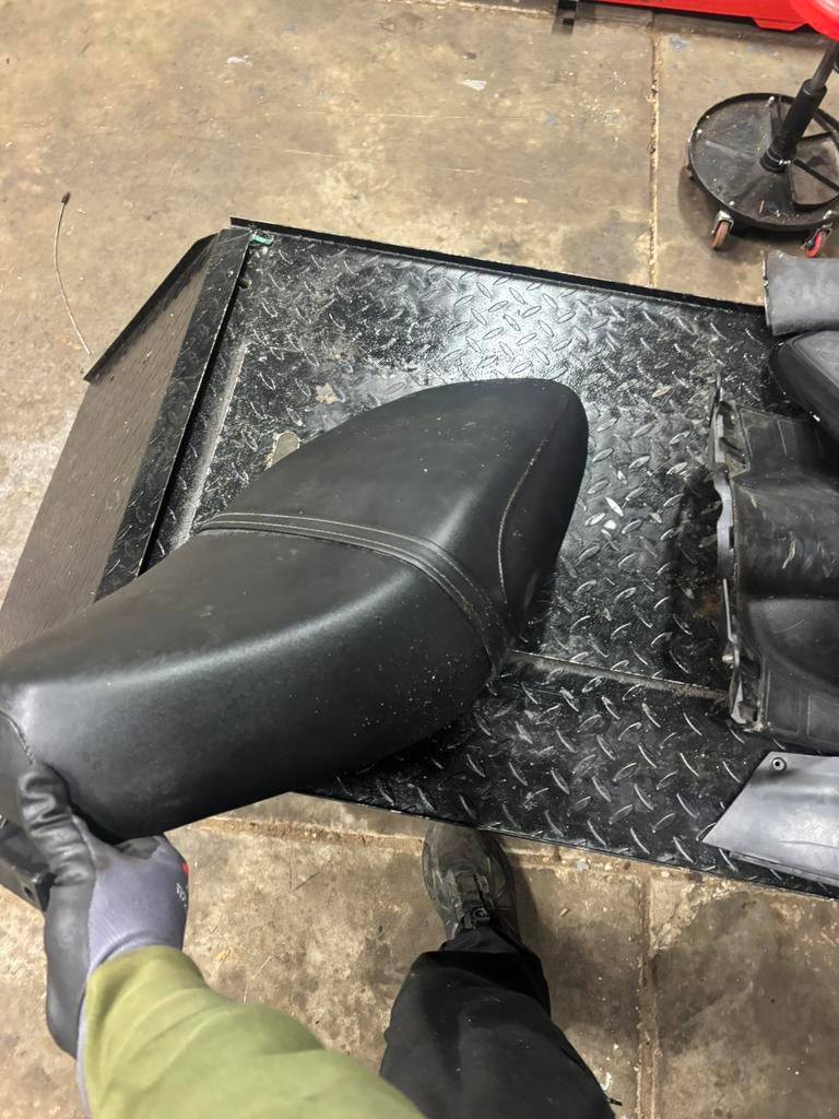 Zip type 1/2/3 plat zadel duo 2, Ophalen of Verzenden, Zo goed als nieuw