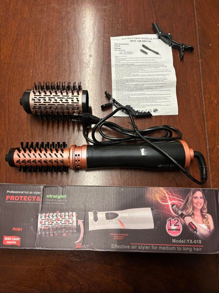 Roterende föhnborstel, Sieraden, Tassen en Uiterlijk, Uiterlijk | Haarverzorging, Ophalen of Verzenden, Nieuw, Föhn of Haardroger