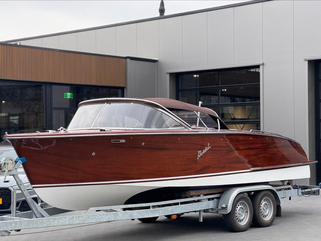 Boesch 680 One Off 1965 met 2x 5.0 V8 in top staat!, Ophalen, Gebruikt, Binnenboordmotor, 6 meter of meer