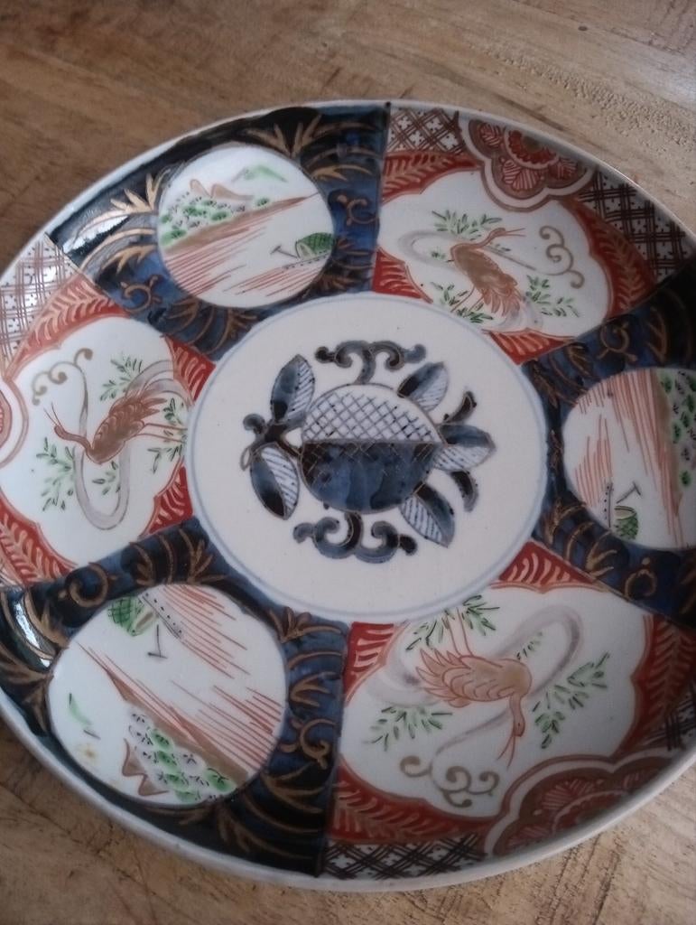 19e eeuws Japanse Imari schotel, Ophalen of Verzenden