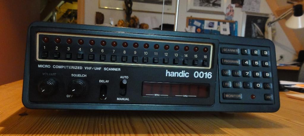 Computer scanner Handic 0016, Ophalen, Gebruikt, 500 kanalen of meer