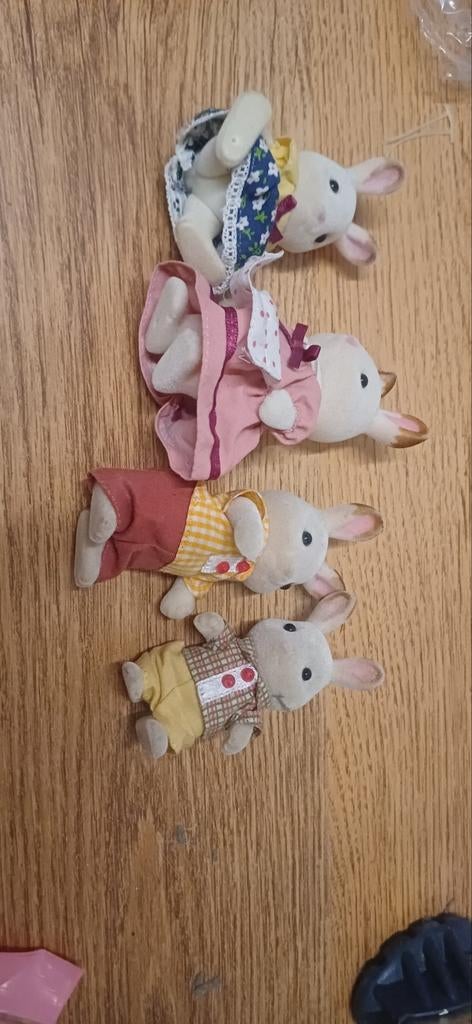 Schattige chocolade hazen familie, Ophalen, Zo goed als nieuw, Overige typen