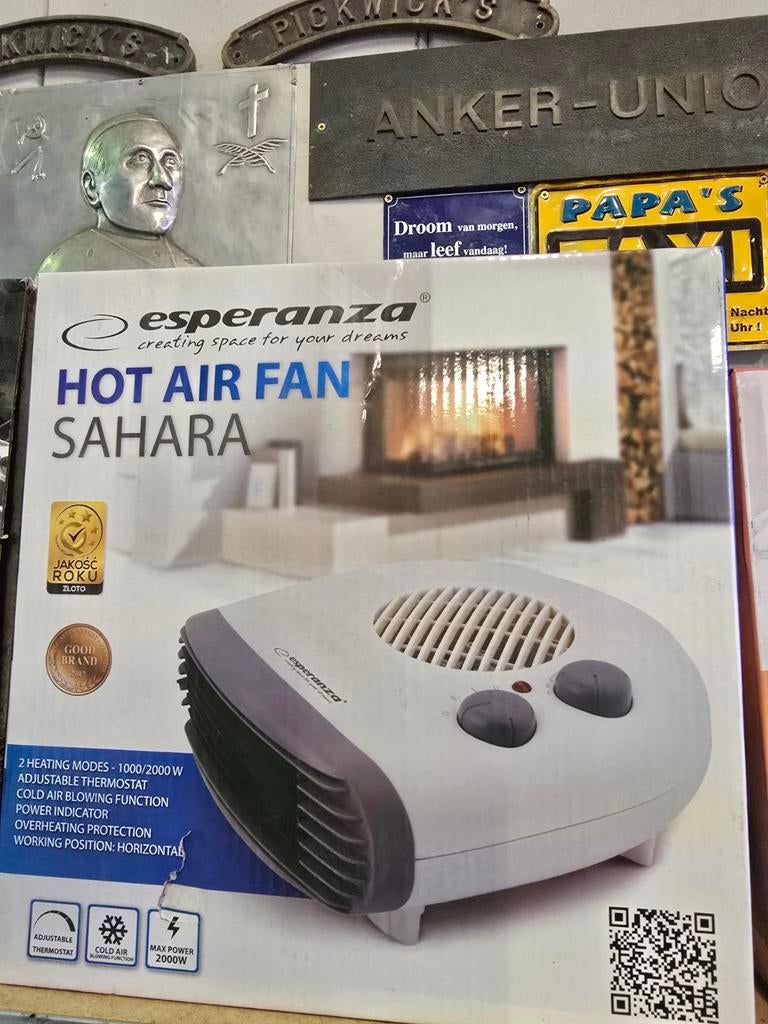 Warme en koude lucht ventilator., Ophalen of Verzenden, Nieuw, Elektrisch, Overige soorten