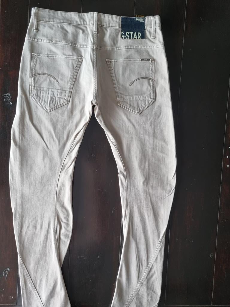 ZGAN G STAR RAW ARC 3D SLIM STRETCH JEANS SIZE 33/32!!!, Ophalen of Verzenden, Zo goed als nieuw, Blauw, W33 - W34 (confectie 48/50)