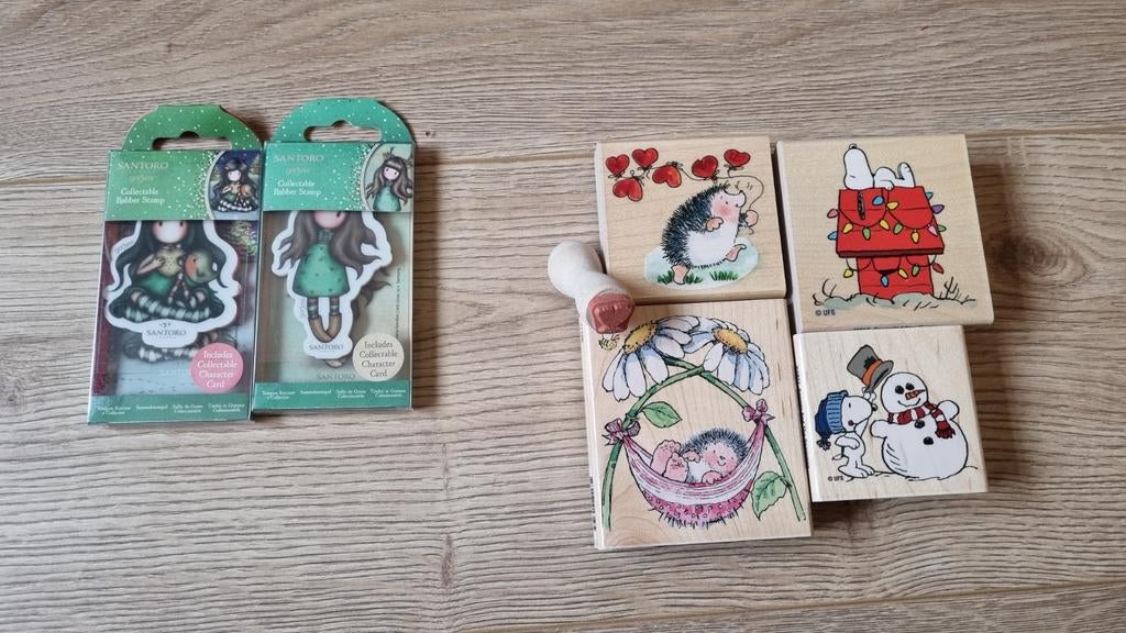 Diverse stempels, Ophalen of Verzenden, Houten stempel