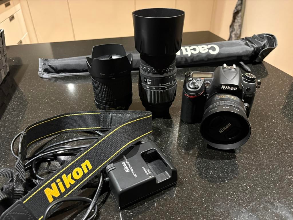Nikon D7000 met 3 x lens, Ophalen of Verzenden, Gebruikt, Spiegelreflex, Nikon