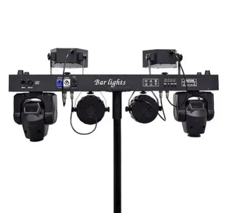 DJLicht alles in 1 lichtshow 2x30w Spot MovingHead + 2 Par, Geluidgestuurd, ., Nieuw, Ophalen of Verzenden