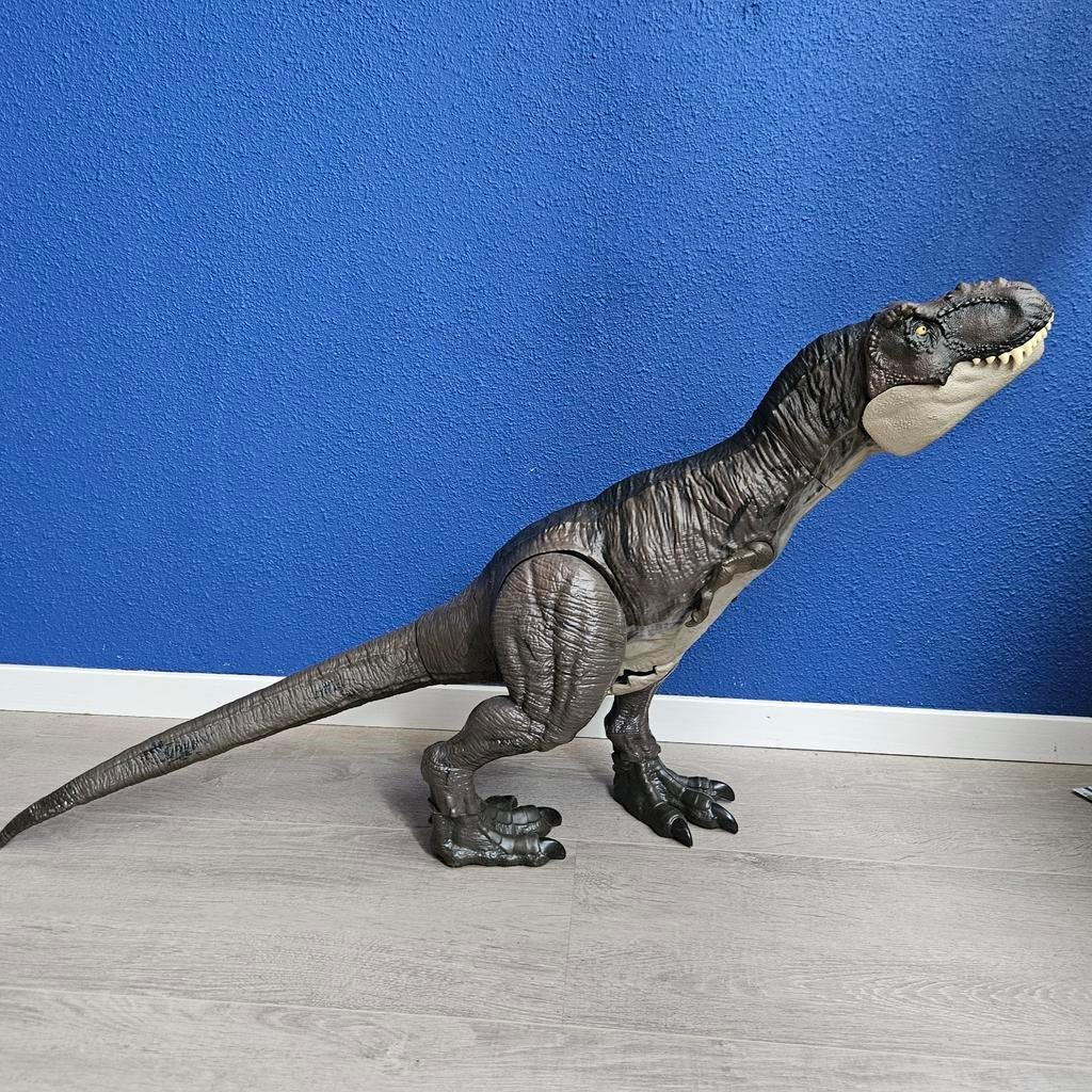 Jurassic World T-Rex 60cm - Zo goed als nieuw!, Ophalen of Verzenden, Zo goed als nieuw