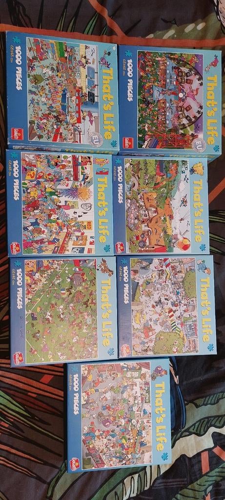 That,'s life puzzels, Ophalen of Verzenden, 500 t/m 1500 stukjes, Zo goed als nieuw