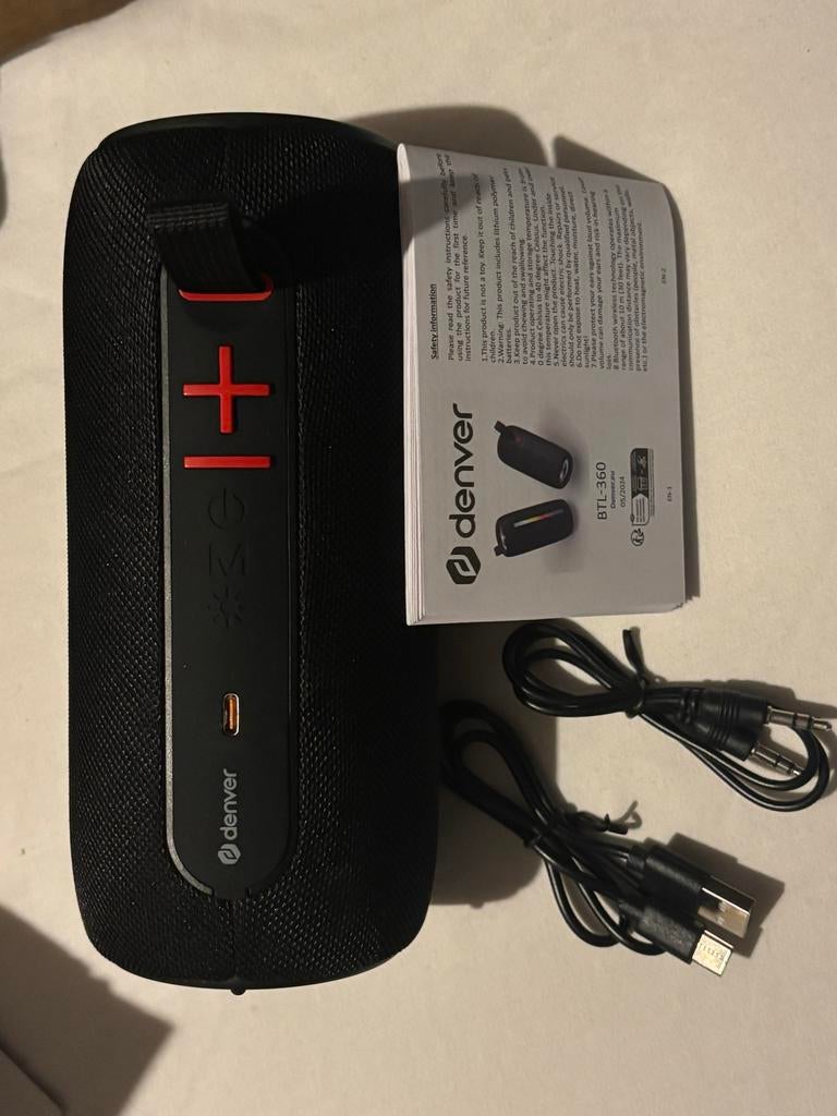 Denver BTL-360B Bluetooth Speaker - Nieuw!, Overige merken, Verzenden, Overige typen, Nieuw