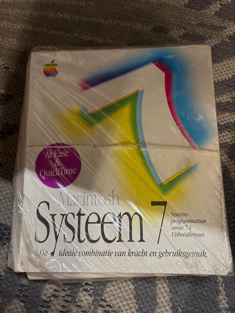 Macintosh Systeem 7 - Nieuw in verpakking, Computers en Software, Besturingssoftware, Ophalen of Verzenden, Nieuw, MacOS