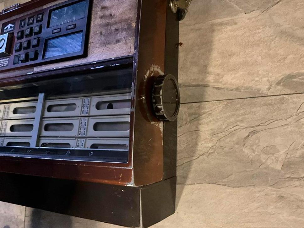 Vintage Wallbox Jukebox, Gebruikt, Ophalen of Verzenden, 1970 tot heden, Met singles