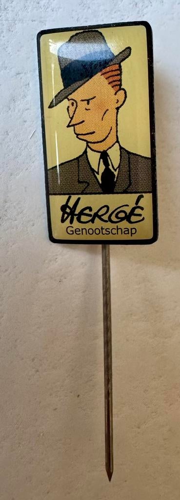 Kuifje Hergé speldje Hergé Genootschap, Eén stripboek, Ophalen of Verzenden, Zo goed als nieuw