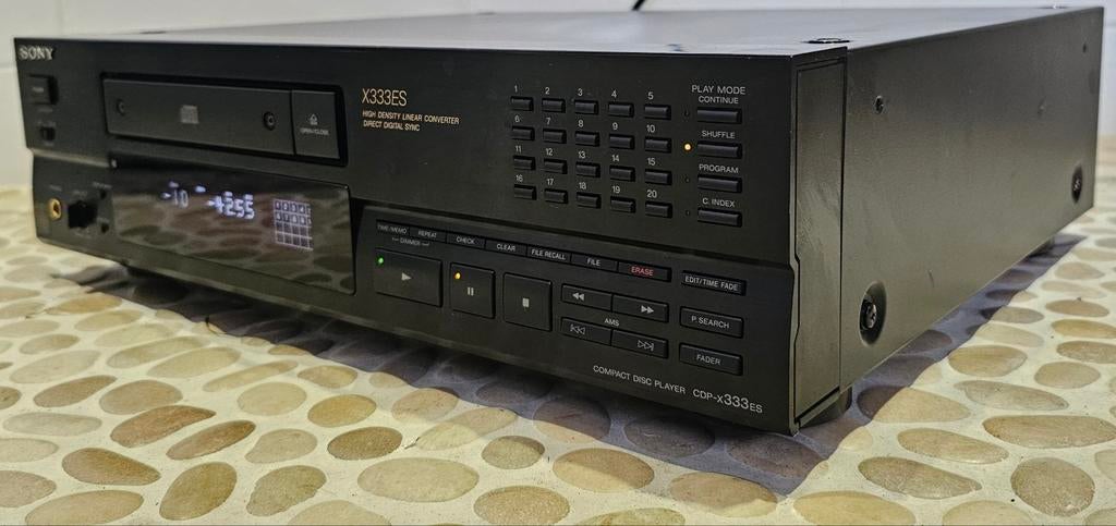 Sony CDP-X333 ES Topspele, lineaire motor,serviced,garantie, Audio, Tv en Foto, Cd-spelers, Refurbished, Sony, Ophalen of Verzenden