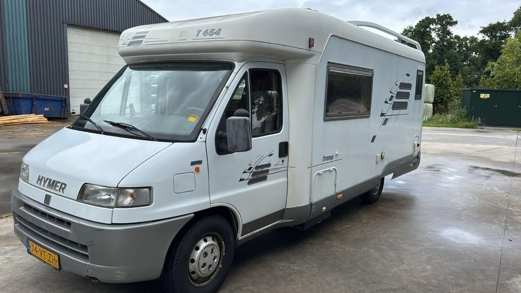 Hymer camper, fiat ducato 2.5tdi, Caravans en Kamperen, Campers, Particulier, Hymer, Ophalen