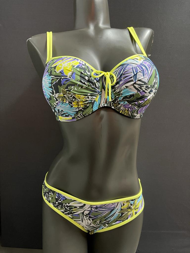 Prima donna bikini  maat 70d slip 36 pasific beach, Verzenden, Nieuw, Groen, Bikini